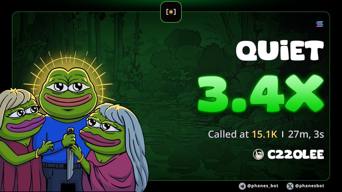 C22ole's tweet photo. 3.4x up on $quiet

GnZWoEMVZHYgXSqebz5Hf54xdsGSPuFN3X1QvAZMqiet https://t.co/8HS5Q8y4Bv