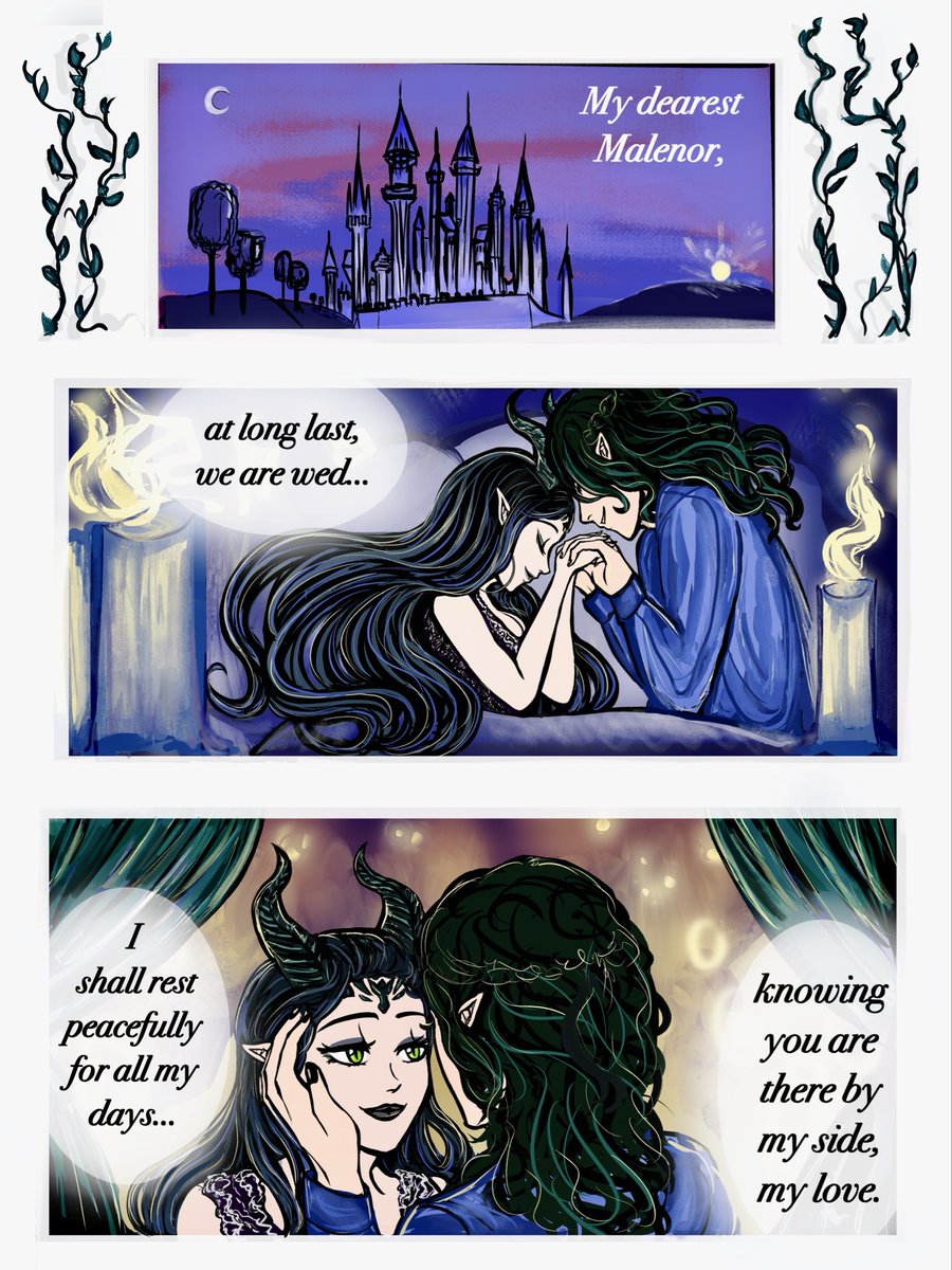 musicalfever1's tweet photo. I love imagining Raverne and Maleanor's relationship, especially the way Lilia describes them "my dearest comrade... gentle and kind, incapable of cruelty"🐦‍⬛ vs "she's an absolute menace" 🐉 (affectionate)

#twst #twistedwonderland #maleanor #raverne #lilia https://t.co/ocor4y5ph4