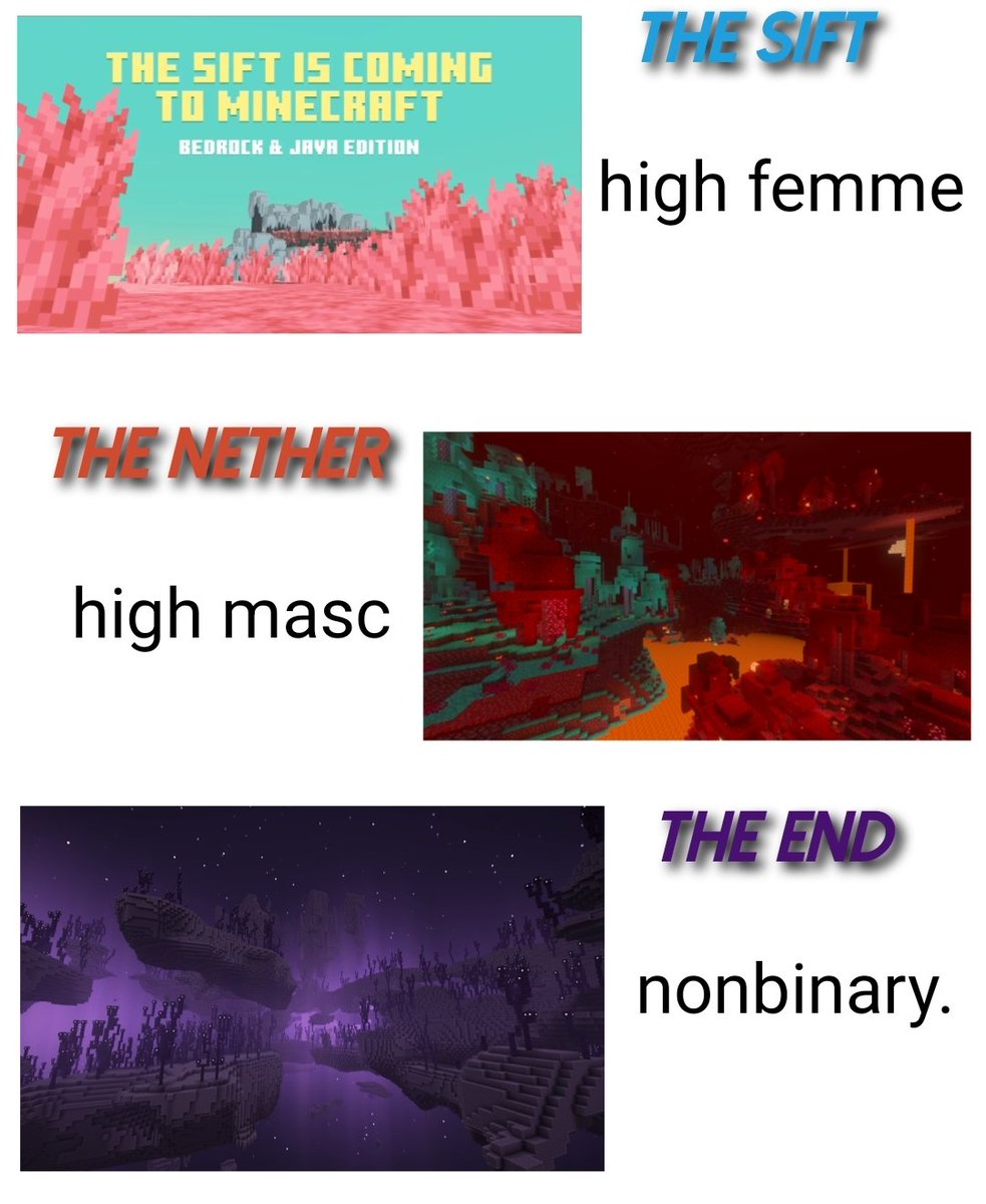 SourMossDough's tweet photo. This is what im getting from the entire #minecraft & #thesift discussion https://t.co/MfXy2qoidZ