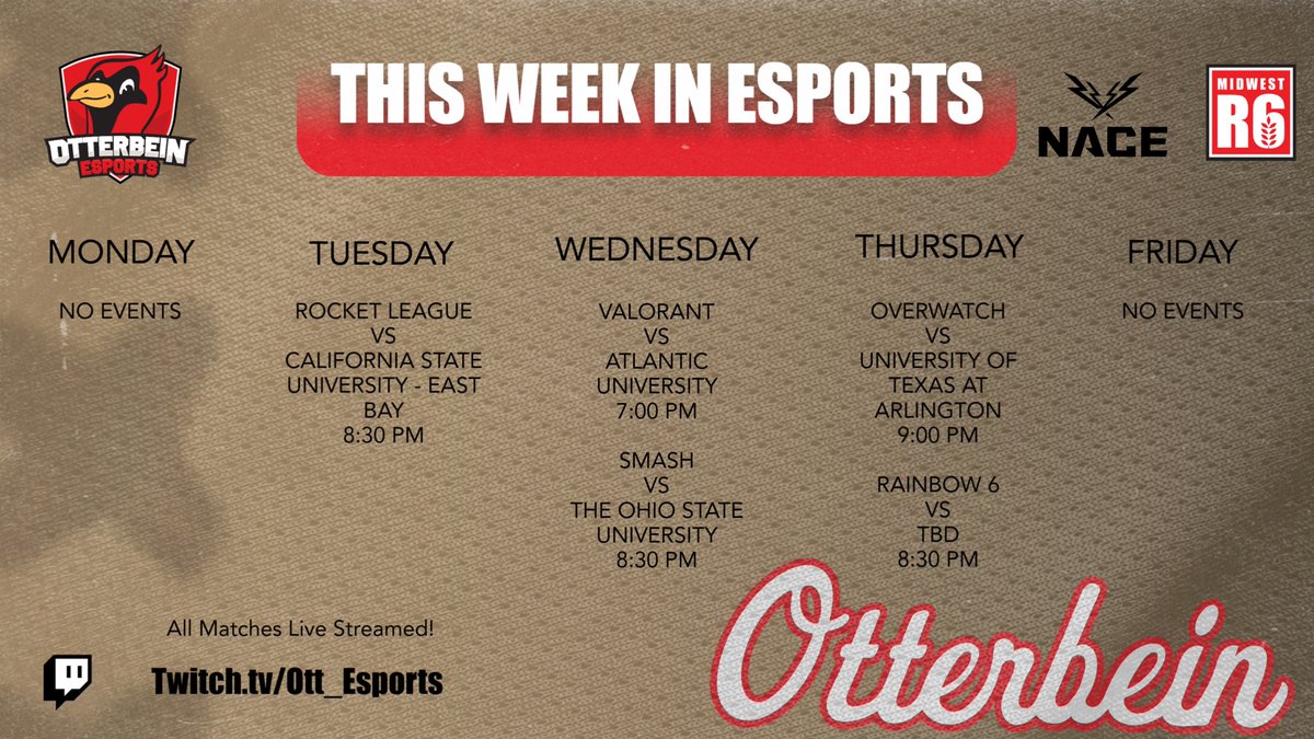 Ott_Esports's tweet photo. Week 3 Loading!🔥😤 https://t.co/M5kmbEAtiv