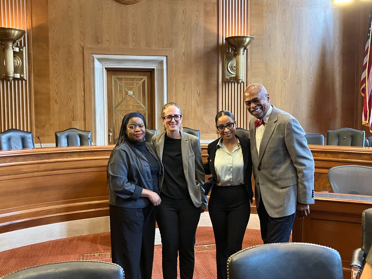 HaitianBridge's tweet photo. The Haitian Bridge Alliance in collaboration with @humanrights1st 
@hrw and @amnesty led a historic Senate briefing to address the human right impact of termination of TPS and deportation to Haiti. https://t.co/tiSnyONSdE