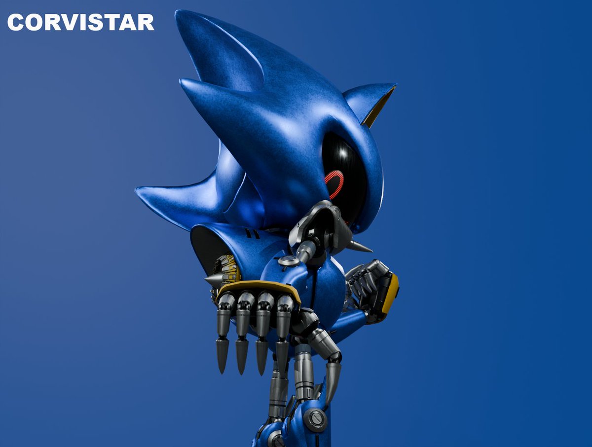 CorviStar_'s tweet photo. The perfect machine
#MetalSonic https://t.co/OSI8NnoJLg