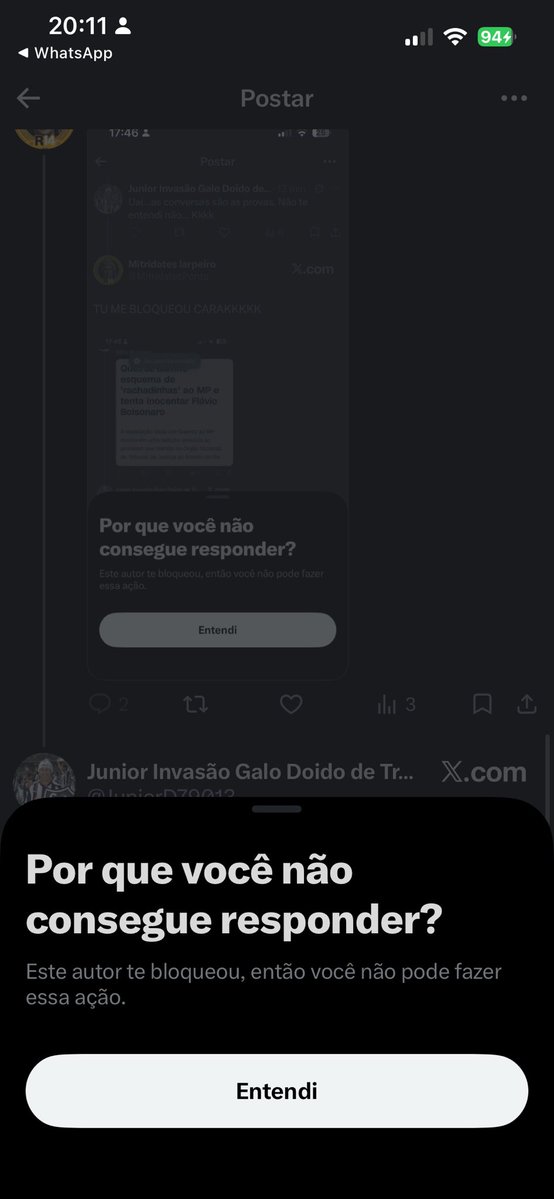 MitridatesPonto's tweet photo. @JuniorD79013 @senna_yasmim Parece q é bug mesmo, ou o cara do post original me bloqueou 
Se eu abro teu post não consigo te responder, mas se eu respondo pela aba de notificações ainda consigo https://t.co/WFlCAoQ8TQ