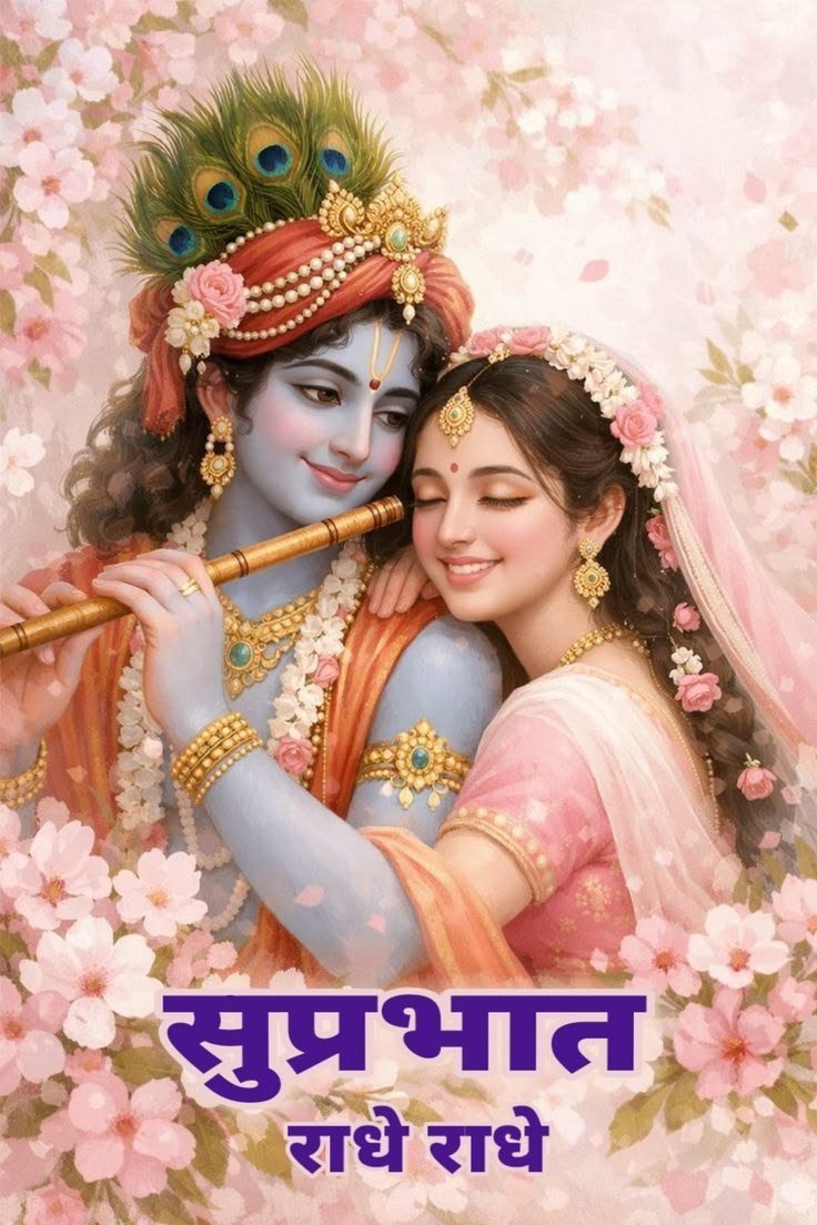 ShambhooSaran's tweet photo. JAI SHREE RADHEY KRISHNA 🙏 SHUBH PRABHAT VANDAN https://t.co/2nQEEHPxKz