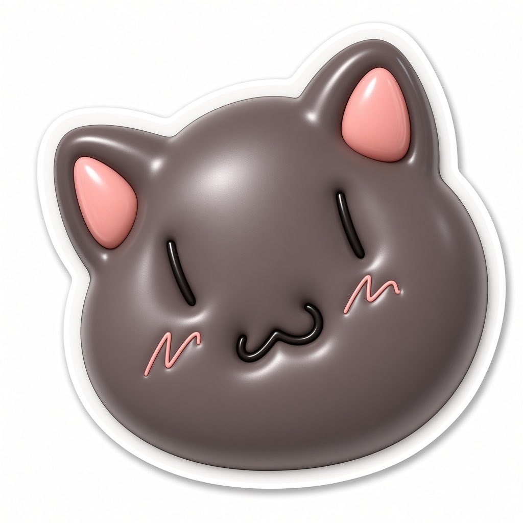 Kou_sub18's tweet photo. #新しいプロフィール画像
AIがぷくぷくシール風に作成してくれました！
棒付きのチョコ菓子にもみえるw https://t.co/Y6nWWufreY