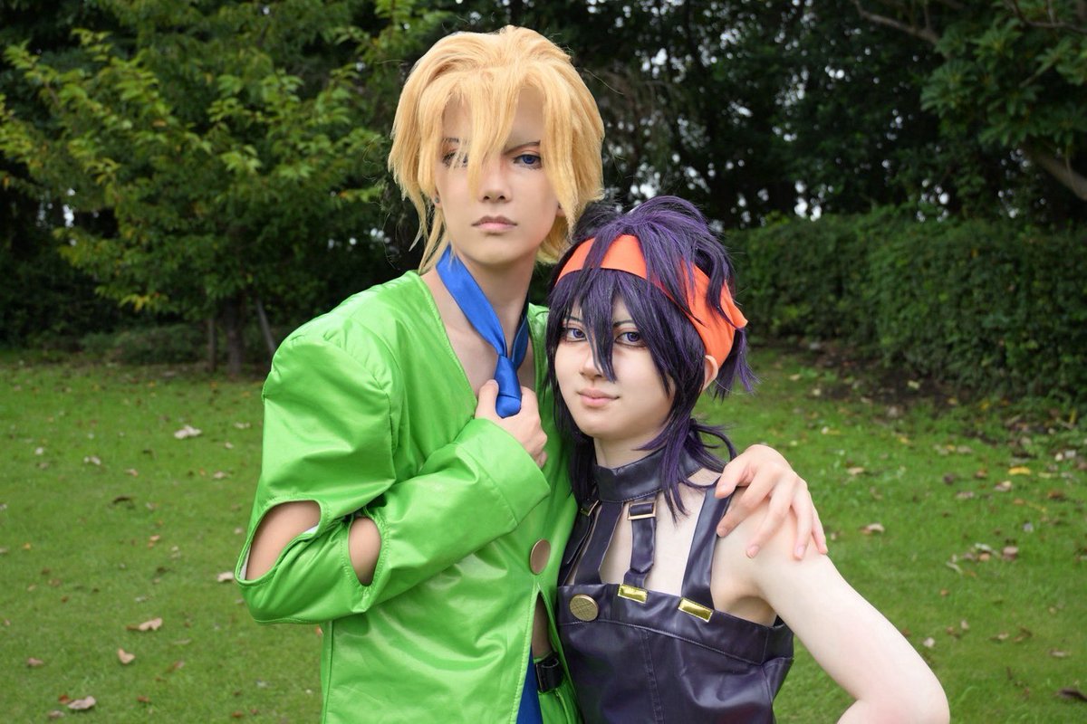 souya___c's tweet photo. 【⚠Cosplay / JJBA part5】 ＊＊＊＊＊＊＊＊＊＊＊＊＊＊＊＊

ずっと一緒だよな

＊＊＊＊＊＊＊＊＊＊＊＊＊＊＊＊
#ANIMEK #ANIMEKセレクション #jjbacosplay https://t.co/Imz0OzkNTE