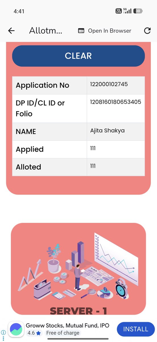 OvindSingh_01's tweet photo. Only one apply and allotment 😊

#ADROIT https://t.co/4gP5maNPVw
