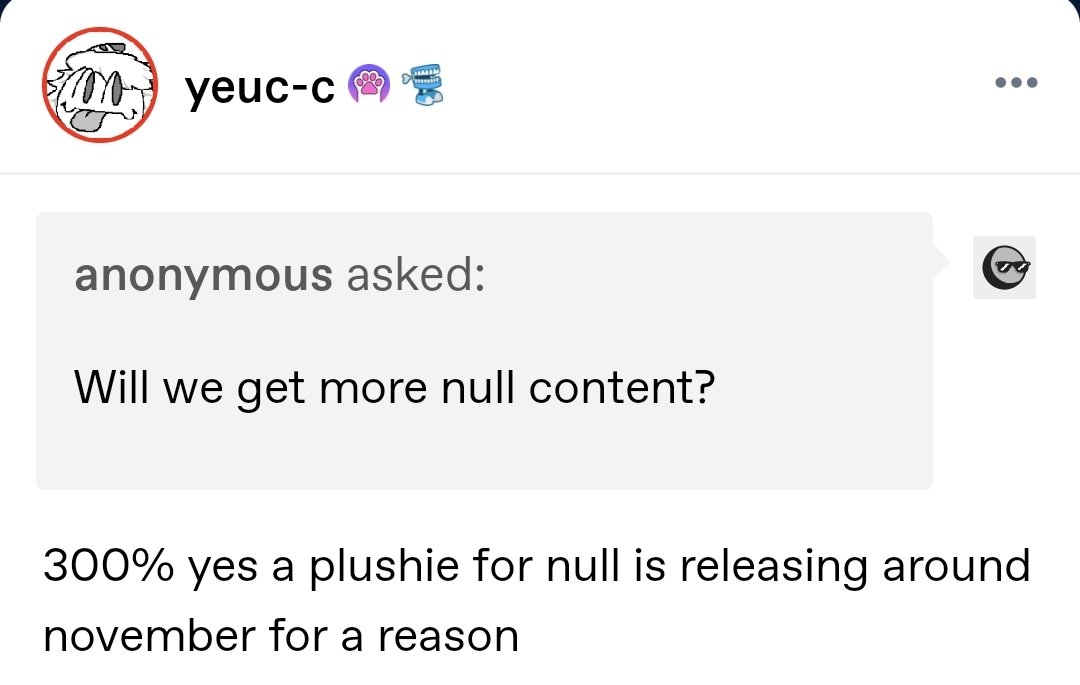 _Melo_D_z_'s tweet photo. So Null plushie will be released in November 🥹

#regretevator https://t.co/T3nhB5oZsw