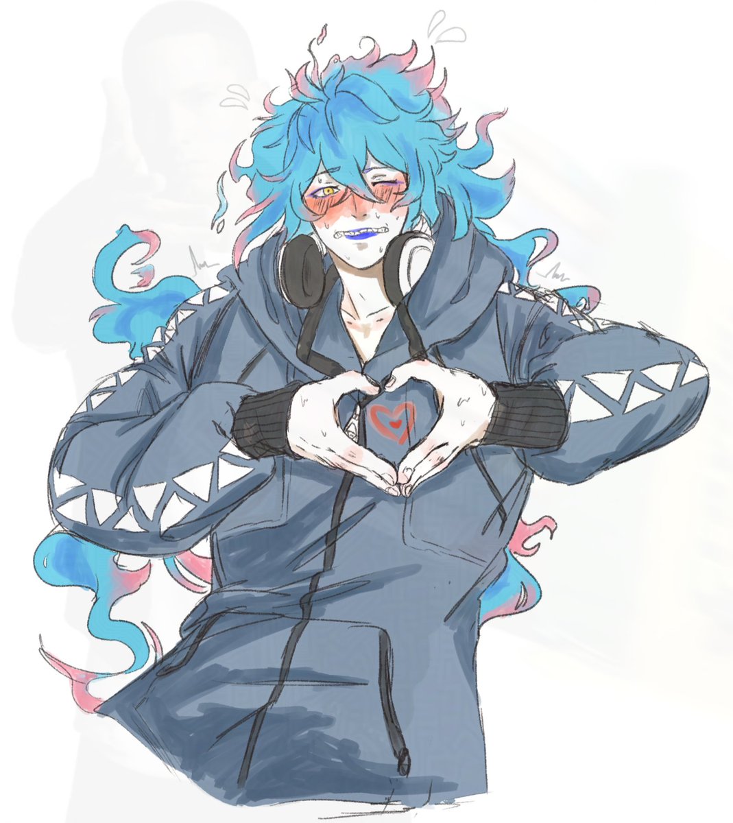 PassiveScreams's tweet photo. Dont look 
#twstファンアート https://t.co/bvHwVF62C3