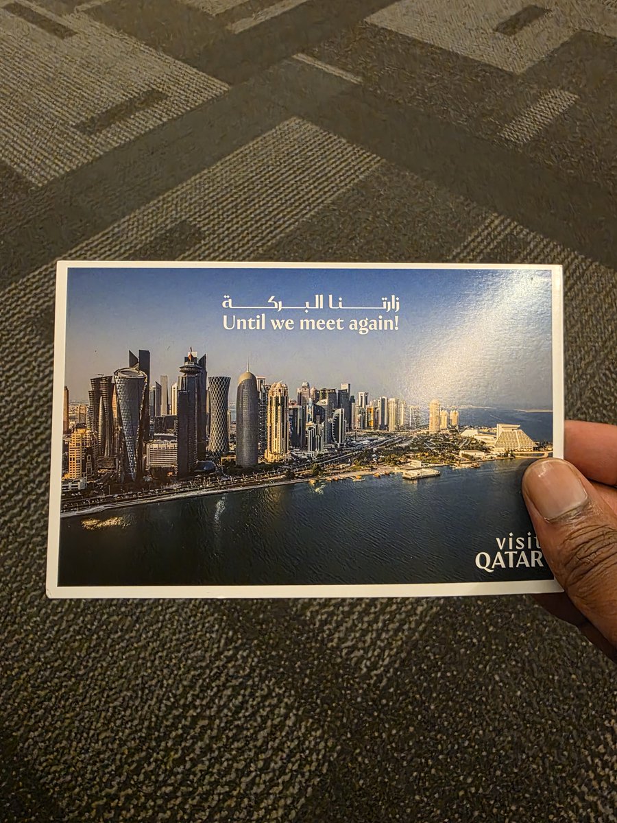 koenjideck's tweet photo. Writing this on the plane (thanks Starlink)

4 days ago I competed in Virtuocity Battleground located in Qatar, my first tournament ever outside of the UK and I ended up coming 17th.

Although the placement wasn't what I was hoping for, I learned A LOT; especially in terms of what works and what doesn't against strong players outside the EU.

But I will say, the time I spent after the tournament with the local players and talent from Pakistan was the highlight for me. 

From experiencing middle eastern munches to taking pictures at Al Corniche and enjoying IHOP pancakes with the lads before my flight (we have zero IHOP's in the UK), these are memories I will never forget.

Thank you to all the members within the Qatari scene that made this short stay very special, I want to especially give my flowers to @Faisal_FGC for being an excellent host and introducing me to the scene properly, To Ian, Audrey, Gabby and Jassim for the good matches played at the event, @RedOdeste23 for being the funniest guy at all times and @salmanA36, who is one of Qatar's strongest players who I played a number of matches with offline and online as he was showing up in my ranked queue a couple hours before my flight.

And of course good games to @Farzeen_tk in winners side and @tekken_masterbh who eliminated me in bracket.

This trip really opened my eyes more to using Tekken as an avenue to seeing the world. I will go to more places and countries and it definitely won't be my last trip to Qatar.

On that note, next stop is Evo France! 🇫🇷
