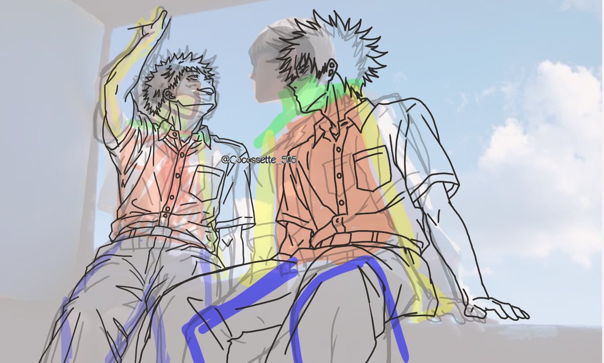 Carl_XDDD's tweet photo. ese uniforme del Sena nada que ver JAJAJKA, Drawing progress #sketchㅤㅤ https://t.co/AN1gQXbxPf