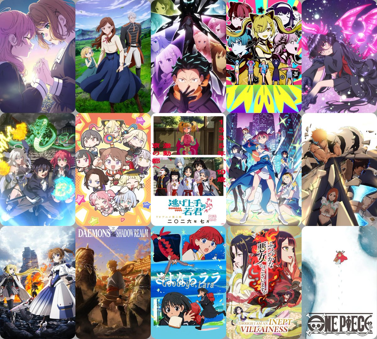 emr_mkt's tweet photo. Tuvimos una muy buena temporada de verano 🧐, de los animes que vimos se quedan en los favoritos:

- I Want to Love You Till Your Dying Day
- BanG Dream! YUME∞MITA
- KAIJU GIRL CARAMELISE
- BLEACH: Thousand-Year Blood War - The Calamity -
- Magical Girl Lyrical Nanoha EXCEEDS https://t.co/31fQMU2fJX