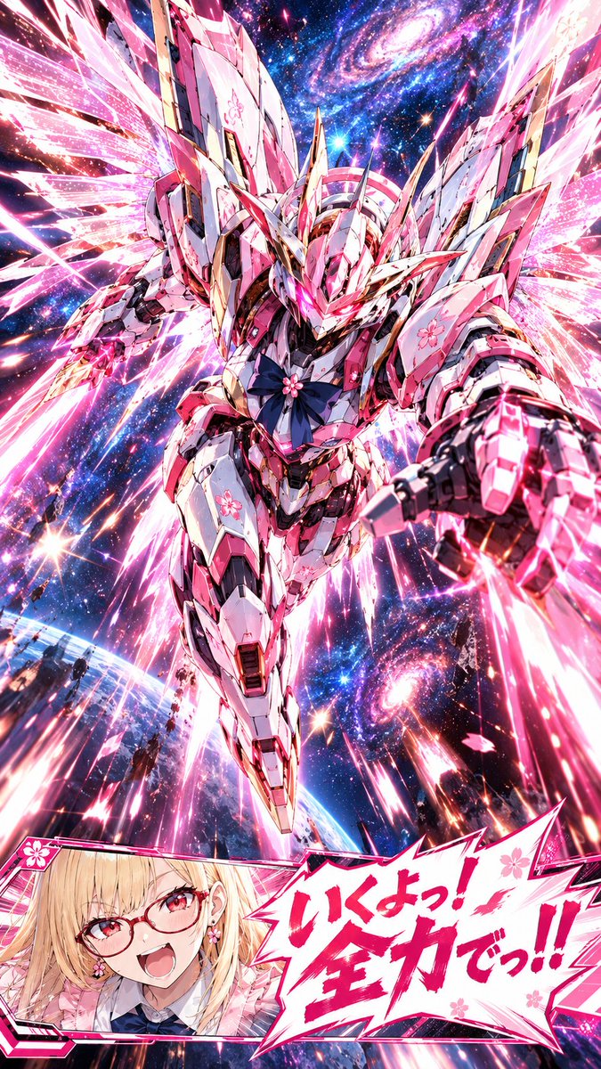 uhaoke_stamp's tweet photo. #全クリエイターに告ぐロボットの作品を解放せよ
#うはおけプロンプト

お見かけしたので乗ってみる☺

チャッピーにキャライラストを添付し、プロンプトを実行すると…

キャラをイメージしたかっこいいロボットのイラストができるぞ🤖✨

熱い叫びも追加されちゃうぜ〜！！

プロンプトはALTとコメント欄♪