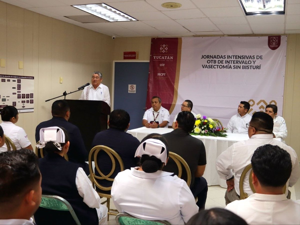 cobras_santiago's tweet photo. #SSY amplía servicios de planificación familiar para habitantes del sur de Yucatán https://t.co/wvkyx107pa
– El Hospital Comunitario de Peto realizó 16 procedimientos gratuitos y contará de manera permanente con el servicio de Oclusión Tubaria Bilateral de intervalo. https://t.co/hCP2Yzlzhm
