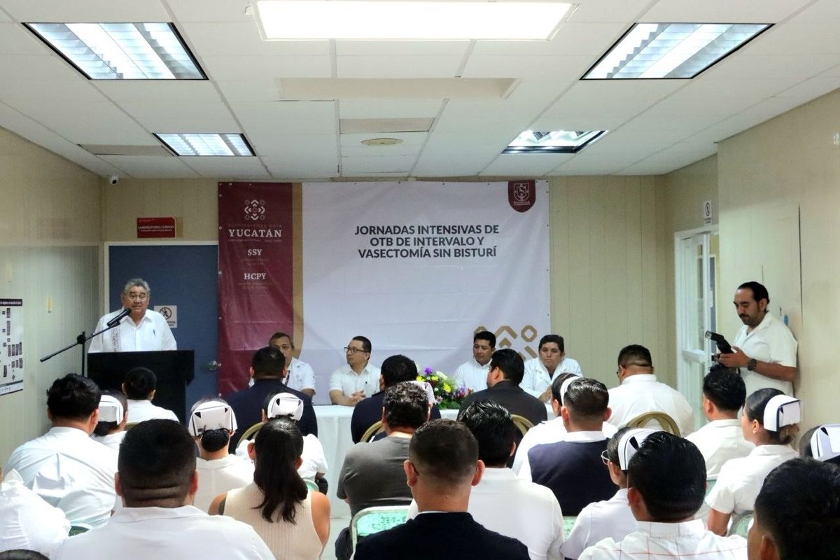 cobras_santiago's tweet photo. #SSY amplía servicios de planificación familiar para habitantes del sur de Yucatán https://t.co/wvkyx107pa
– El Hospital Comunitario de Peto realizó 16 procedimientos gratuitos y contará de manera permanente con el servicio de Oclusión Tubaria Bilateral de intervalo. https://t.co/hCP2Yzlzhm