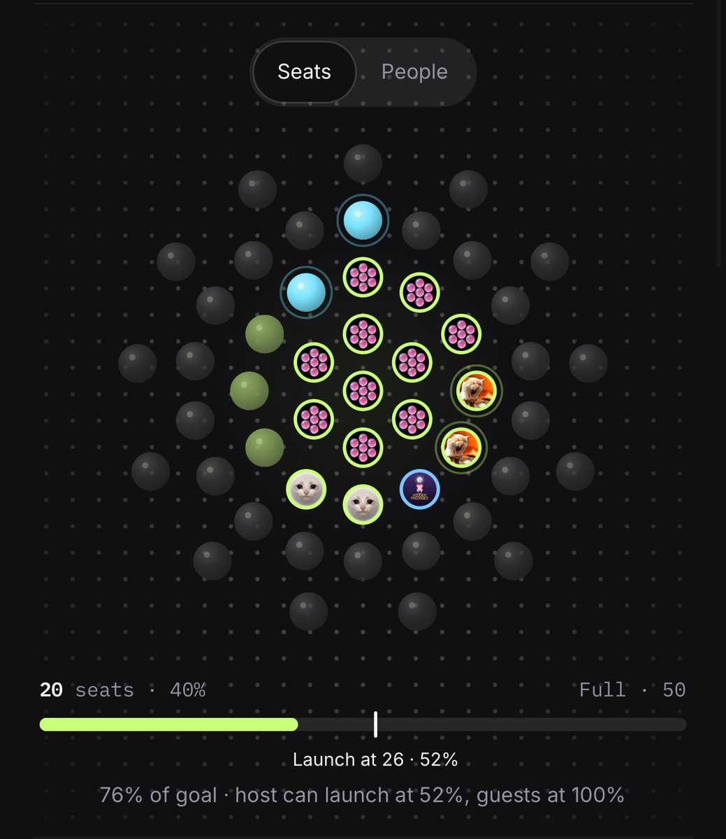 ordinalOS's tweet photo. Tek works. 

Reset the room to only 50 seats! 

Join the Party party. https://t.co/X1yRlD0NPN https://t.co/fTfT0vjVfD