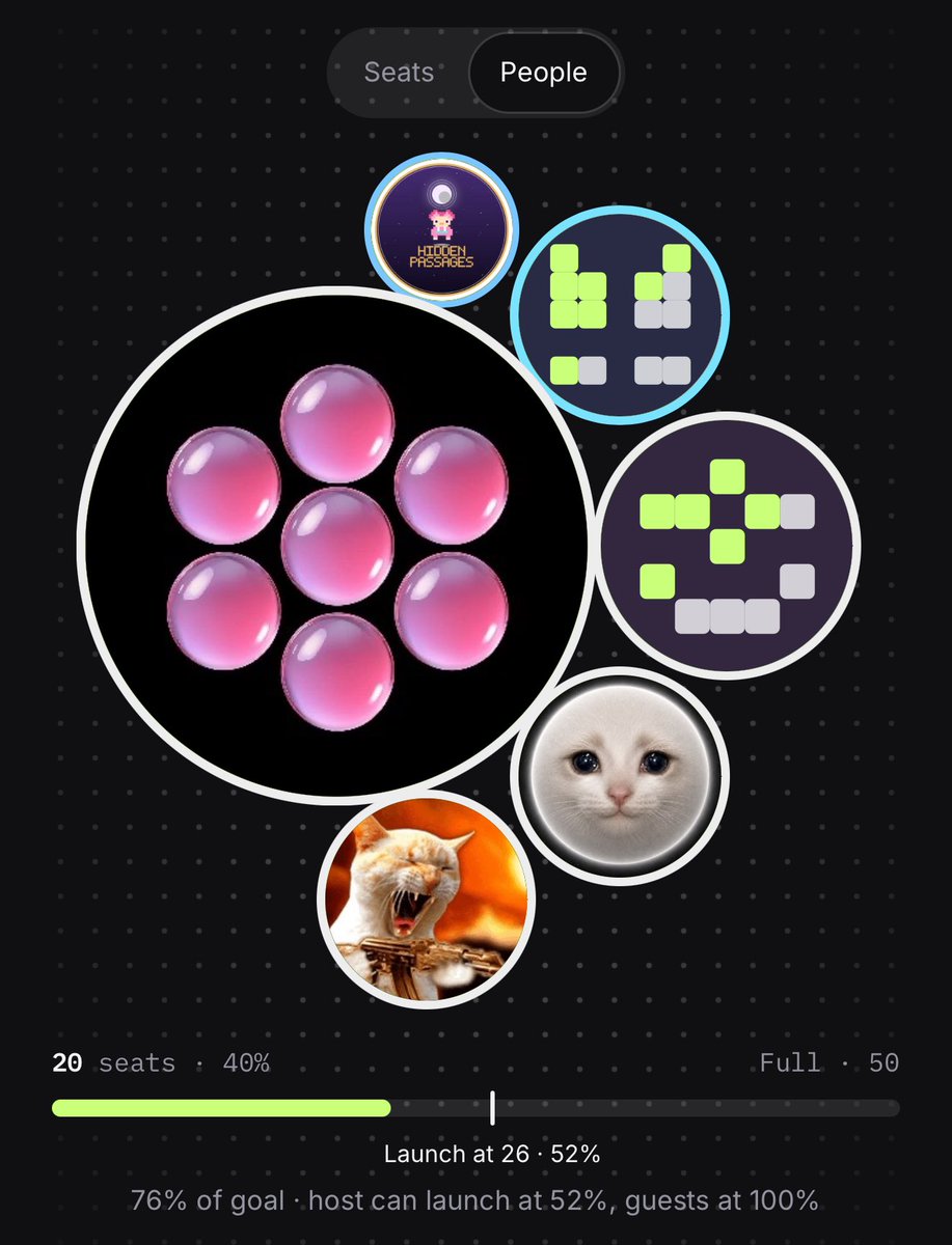 ordinalOS's tweet photo. Tek works. 

Reset the room to only 50 seats! 

Join the Party party. https://t.co/X1yRlD0NPN https://t.co/fTfT0vjVfD