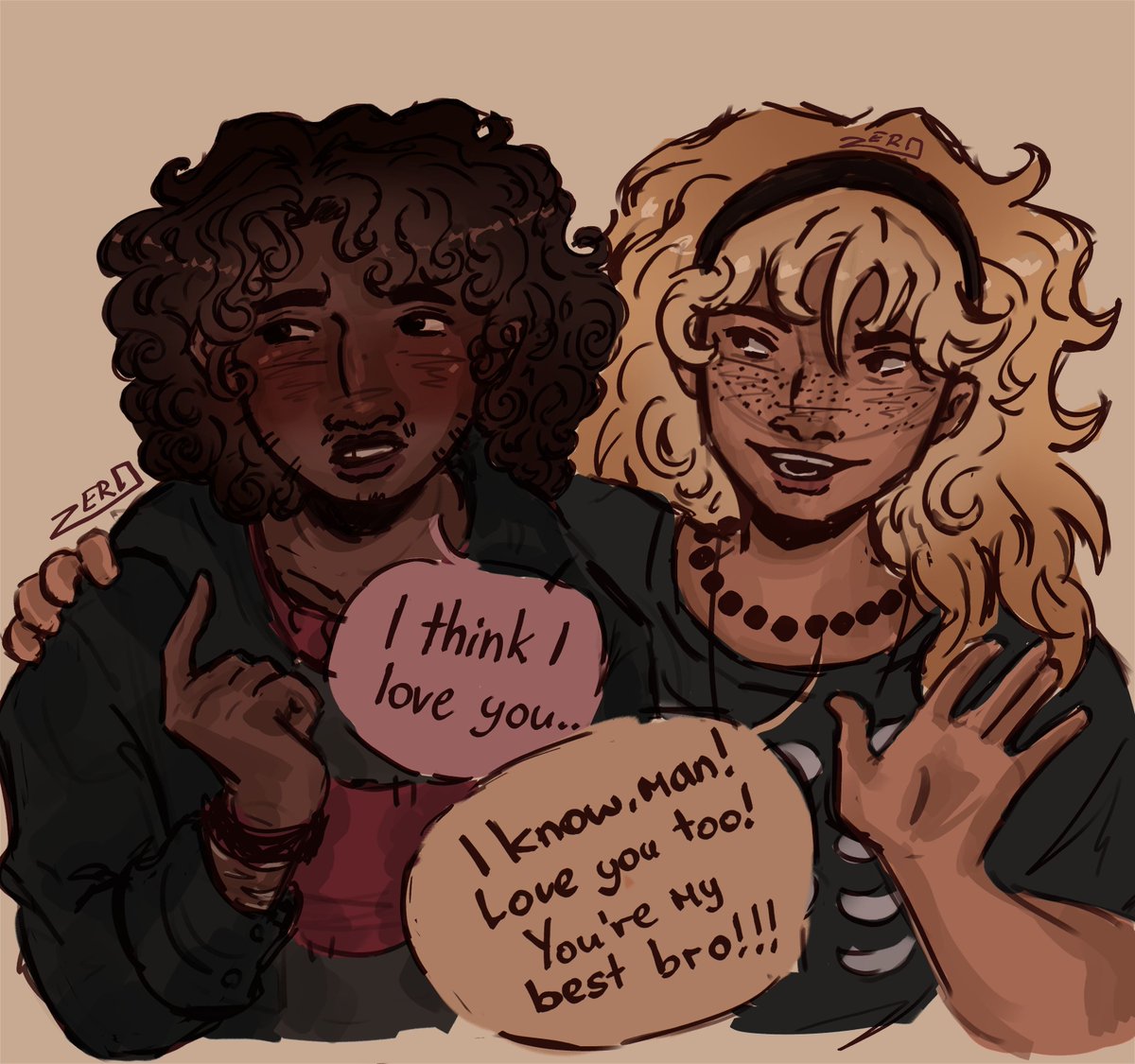 zeroflammatus's tweet photo. More of these stupid dudes. I see a lot of people being very fond of this AU, I'm super happy about that, never expected people to get interested in it lol https://t.co/HRH8vVr7Xm