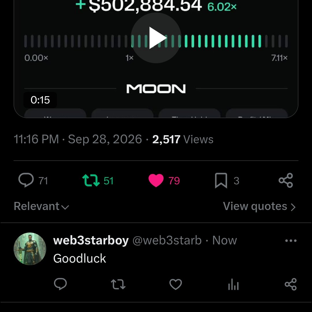 web3starb's tweet photo. @0xDexxx Done https://t.co/x0laYZ6Pho