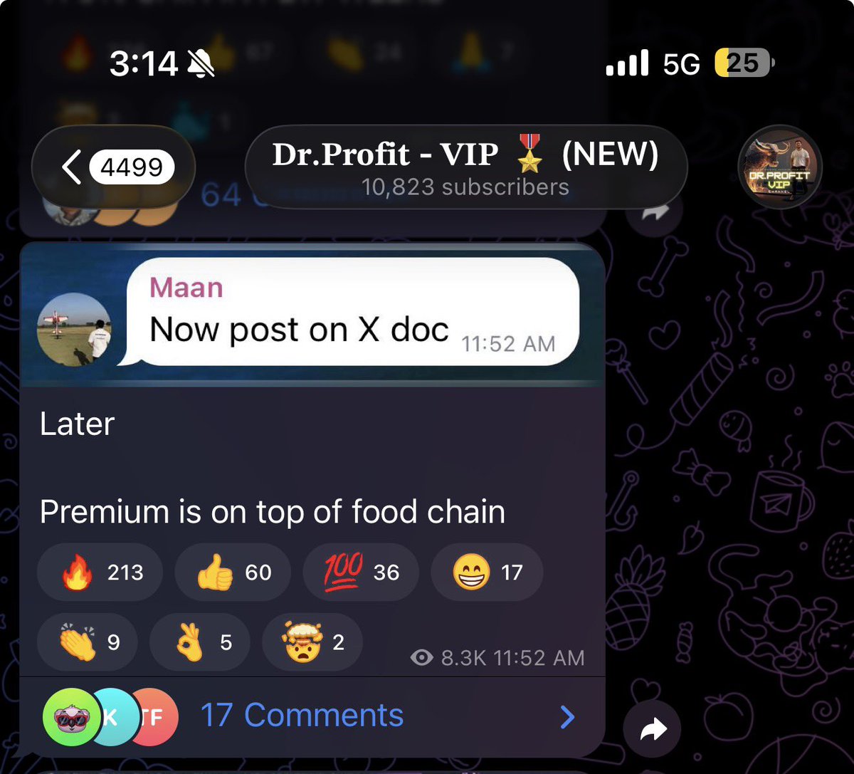TalhaSipraa's tweet photo. @DrProfitCrypto 
You know you cannot compare doc with others.
Till now in 1 year I have seen 1 trade which goes against us that was SP500 other then that as doc says premium is on top of food chain. And he really mean it. 
We bought Hbar today when market was in panic 
See: https://t.co/mQ7VWTKkOB