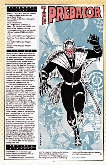 Charlton_Hero's tweet photo. Who was that one comic character you absolutely believed would be the next big thing… but never made it out of the gate!!?? For me it was #GreenLantern’s foe #ThePredator! I was convinced he would be #DC’s own version of #Wolverine! (No.. I didn’t forget Timberwolf!) https://t.co/AzRNl1qWaA