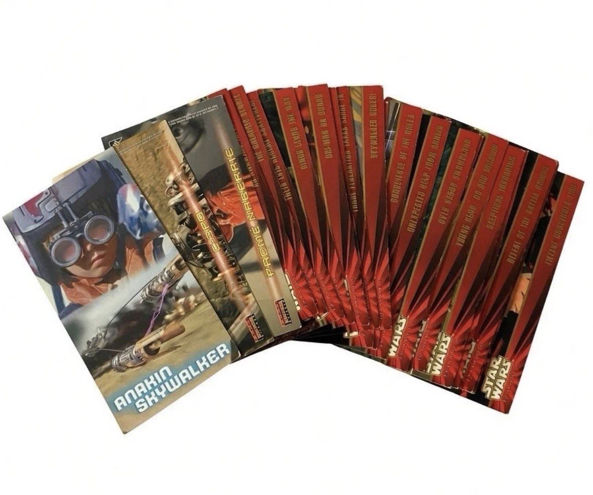 RZCARDSUPPLY's tweet photo. Star Wars fans and collectors!
Grab these 1999 Topps Star Wars Episode 1 Widevision Trading Cards Lot of 24 for $19.99!
 https://t.co/zzLChUNPgn

#eBay via @eBay  ⁠#StarWars⁠
 ⁠#StarWarsFan⁠
 ⁠#StarWarsCommunity⁠
 ⁠#StarWarsUniverse⁠
 ⁠#SciFi https://t.co/KmDntDrKas