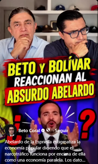 laconversafind1's tweet photo. 🤔 #Reflexione 🖥️
▶️ Alarma el hecho de que muchos colombianos, con estudios de pre y pos grado universitario crean a pie juntillas y repliquen la falaz narrativa de #ADLE y la prensa colombiana, aun cuando evidencia refute narrativa de la derecha. https://t.co/WAAW8kDqkP https://t.co/7KFQSC2dXI