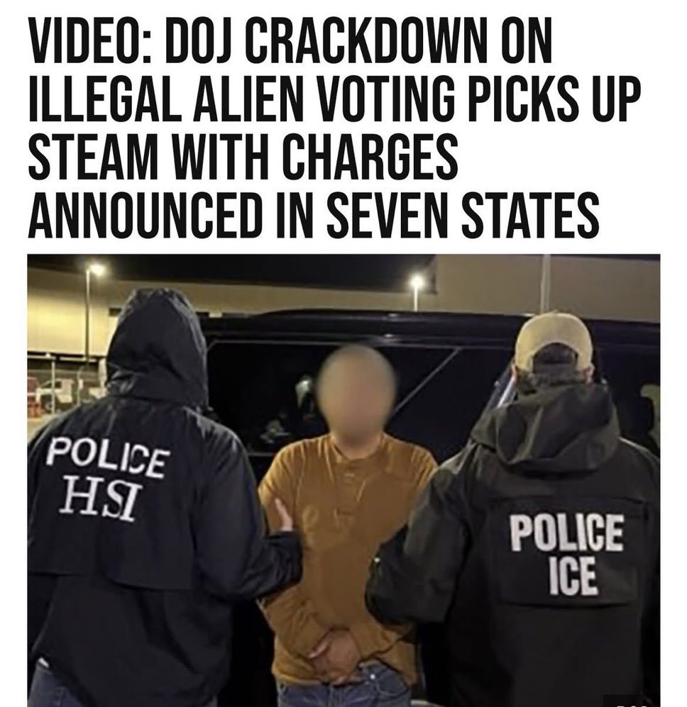 JohnFKennadyy's tweet photo. But I was reliably told by Democrats that this never happens?! 

Keep the arrests coming!!! https://t.co/aAWSeCFczo