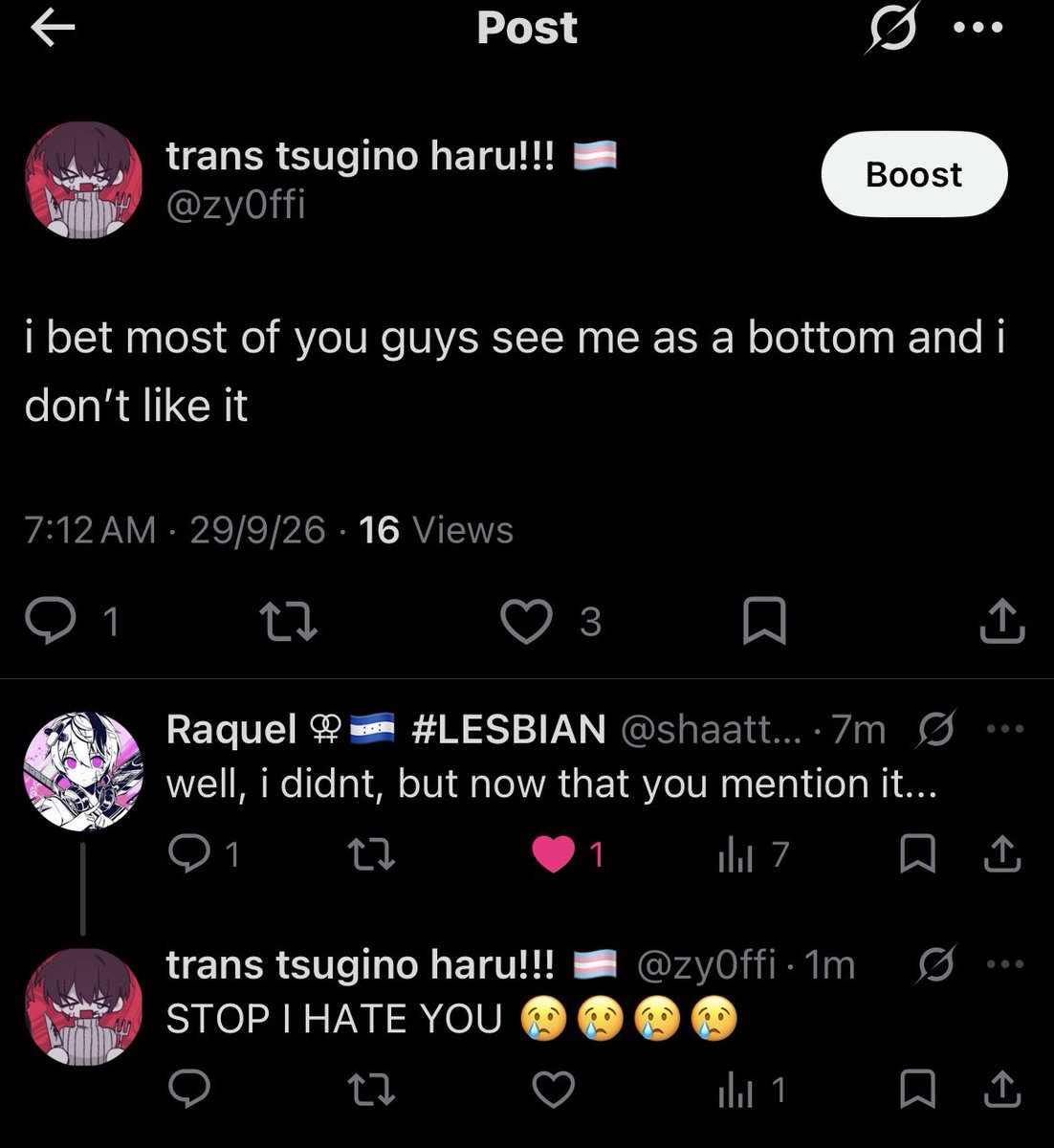 zy0ffi's tweet photo. STOP LIKING THIS SHIT TWEET. https://t.co/ZpHOx84eTR