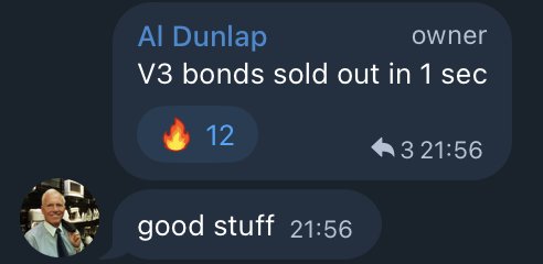 VitoCryptoleone's tweet photo. Can dev do something?

Dev:
"Our old inflationary process is now a deflationary one, with each bond causing a direct market purchase of $NET." https://t.co/2UkCLVSTty