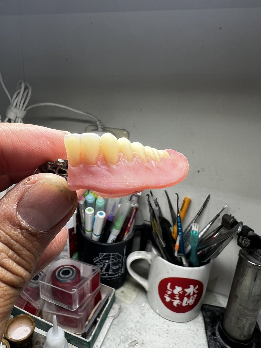 dentaltechnic16's tweet photo. 盛り終わり。
練習。 https://t.co/1Ad3nFpFvr