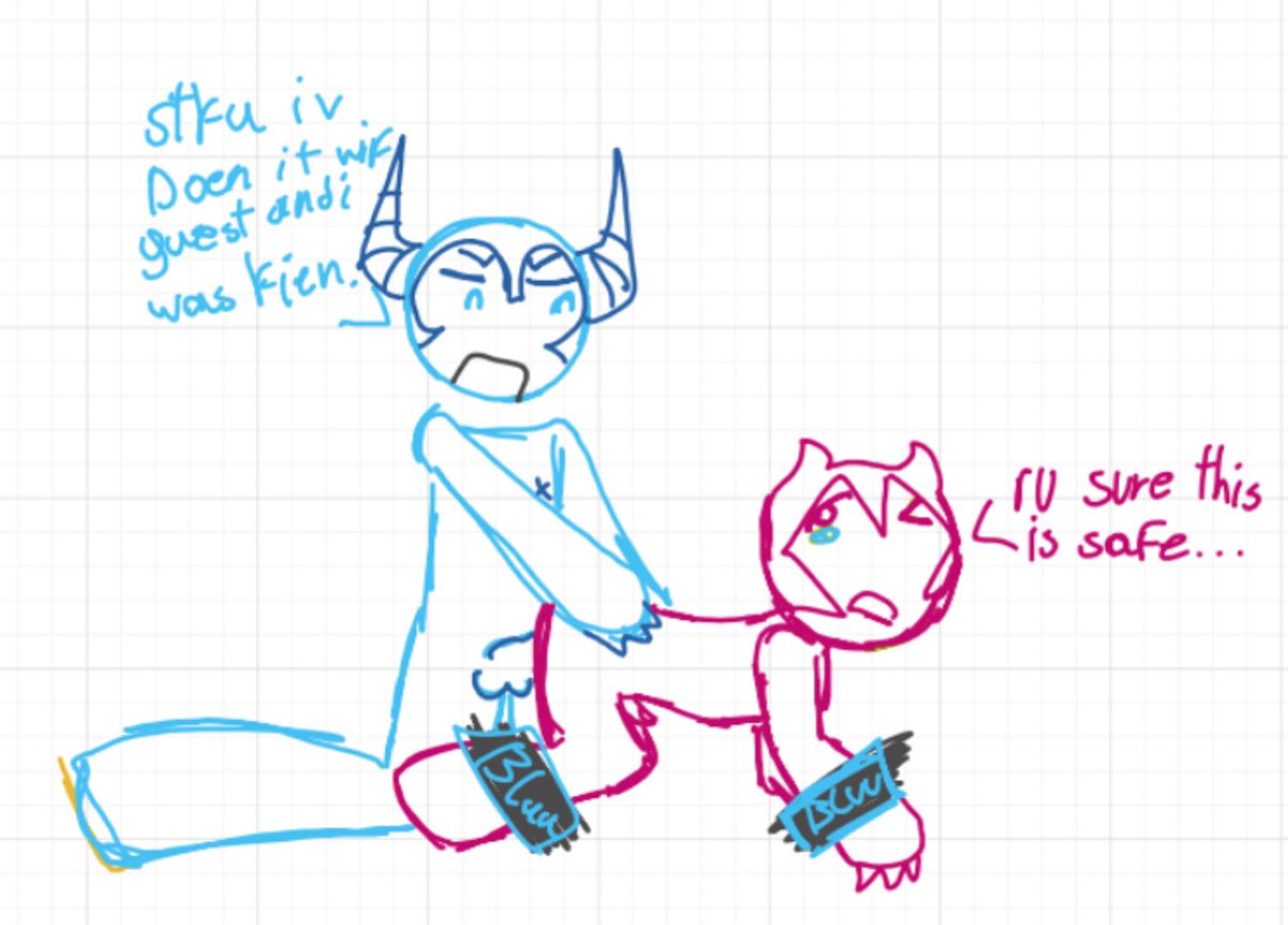 4ndyyxx's tweet photo. bluudud throws slurs at his computer and then gets choked and fucks ck or smth, ai FINALLY drew again for once in my life.
#prosaken #proship #bluuguest #guestxbluudud #bluududxguest1337 #proshipforsaken #homosexualchickenchops #problox #prosakentwt BRO IDK WHAT OTHER TAGS. https://t.co/ltT555RInv