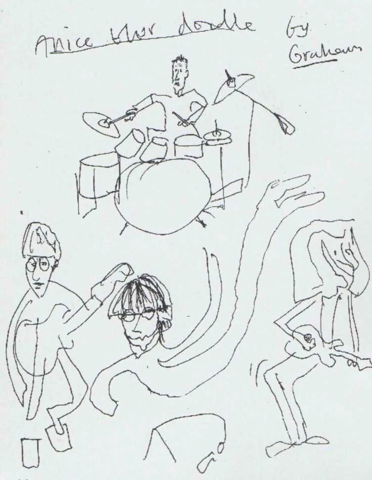 youngcrouchy's tweet photo. By the way, the new GEESE shirt is a refrence to this Graham Coxon drawing of Blur https://t.co/M52Lb9ZyMV