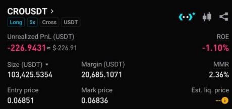 Chocotrader9999's tweet photo. #CRO buying! 

⚠️ NFA/DYOR https://t.co/X9EDH3jF5i