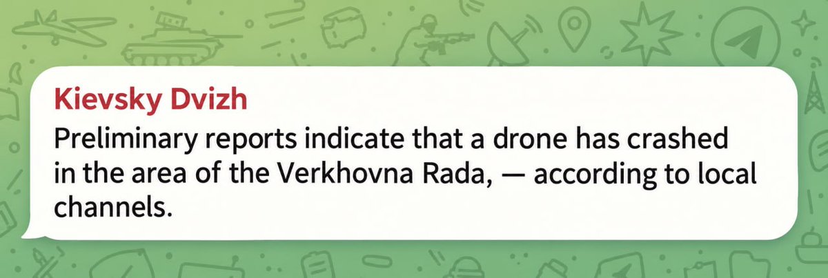MahalaxmiRaman's tweet photo. ⚡️— Reports🔈
🔹6 x Zircon missiles + Geran-5 drones attacked targets in Kiev
🔹Local channels are reporting a drone hitting the #Rada (Parliament) building
#RussiaUkraineWar https://t.co/xFtb3zim7N