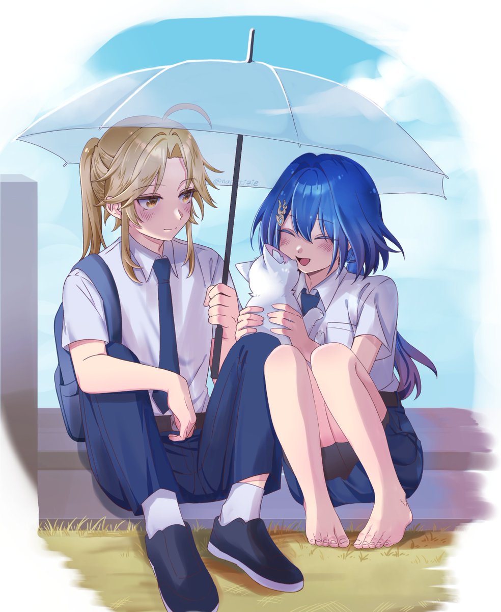 nafatizie's tweet photo. After school
#yanli #yunli #yanqing https://t.co/t5VVr4knYI