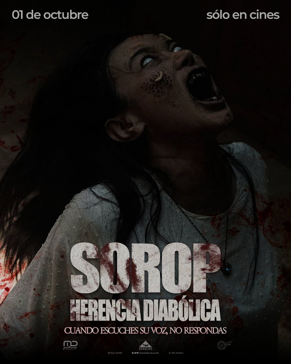 Cinemex's tweet photo. Nadie escapa de este demonio. #SOROP: Herencia Diabólica llega este 01 de octubre a Cinemex. https://t.co/nSvgEysteO
