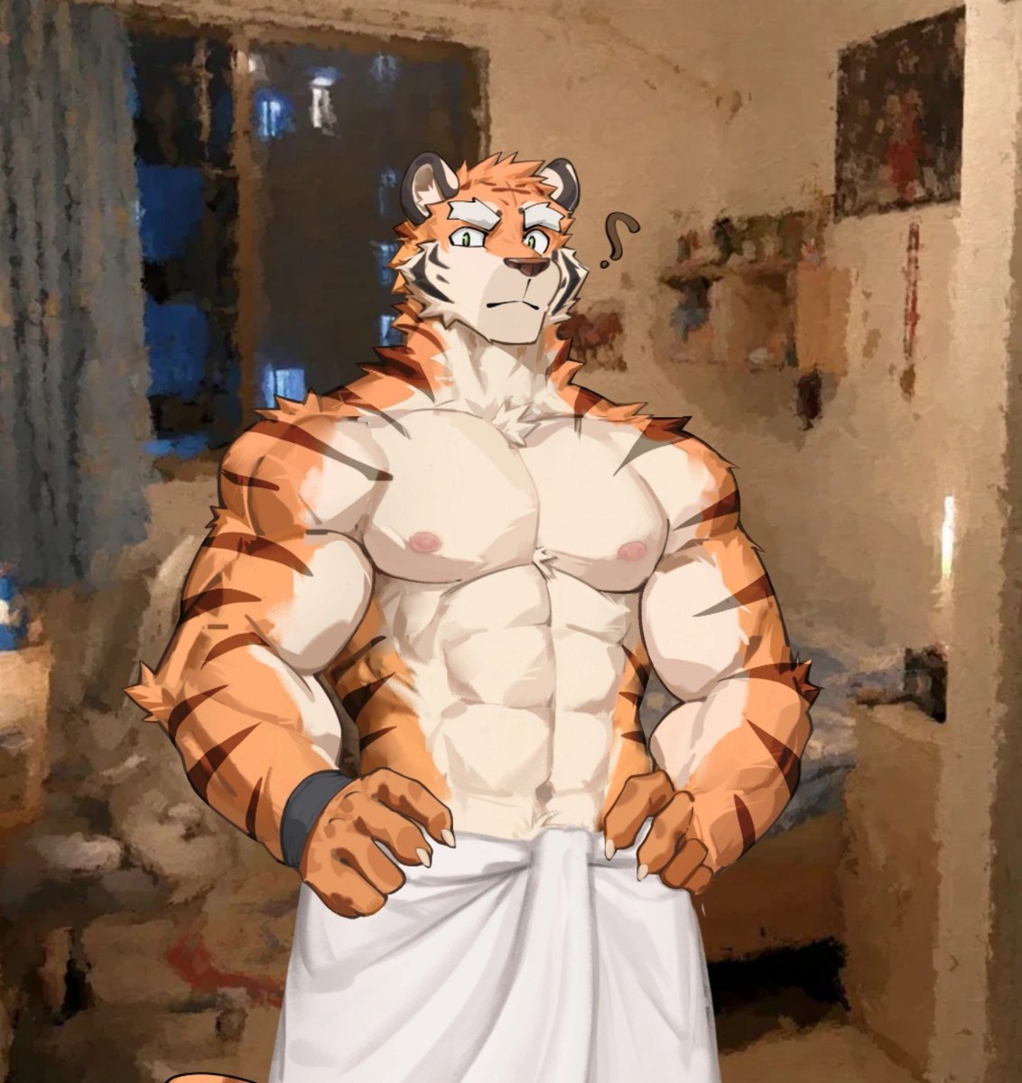 HoshiiiNooooo's tweet photo. Shengyang's design is honestly bad, messy and cluttered like i dont even know how they messed it up so bad. they should have removed every piece of clothing from him and make him butt booty naked to make his design better https://t.co/9sLcddFo3q