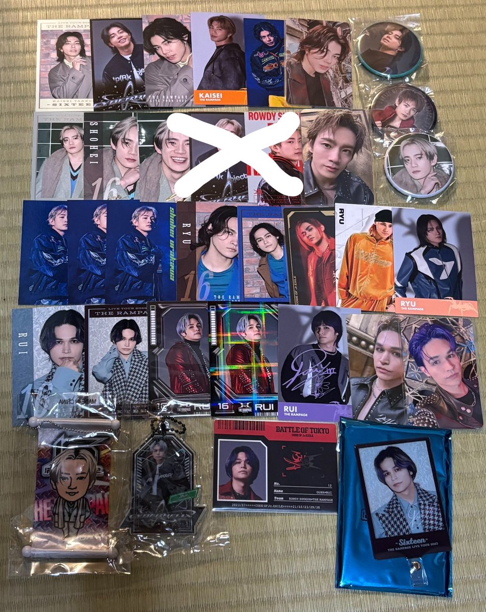 rpgkdkk51's tweet photo. THERAMPAGE ランペ トレカ アクスタ 交換 買取 HIGH &amp;LOW ハイロー　

譲：浦川翔平 長谷川慎 山本彰吾 岩谷翔吾与那嶺瑠唯 鈴木昴秀 龍 武知海青 藤原樹 陣 RIKU (後藤拓磨、LIKIYA過去物複数あり)

求：神谷健太 、川村壱馬 or 買取

比率違い可能です！
お気軽にお声掛けください！！ https://t.co/7p7HPuJjkr