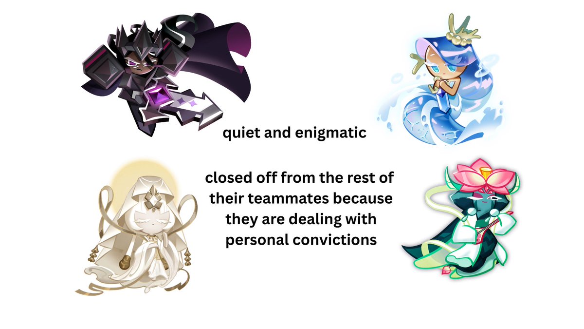 SoboroBread1's tweet photo. like imo all the legend groups in cookie run have this similar pattern... thoughts? https://t.co/NvH4pWUrHK