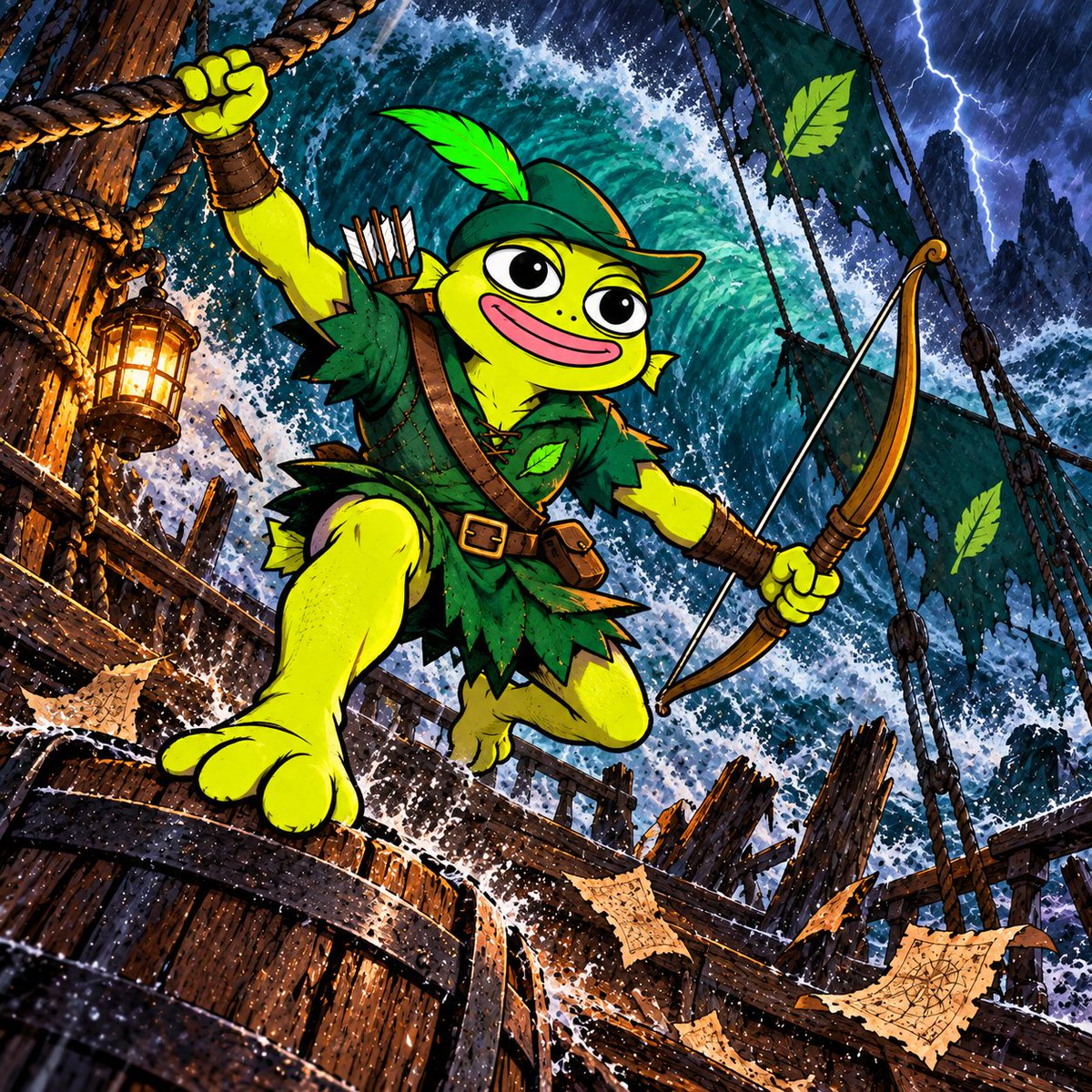 FennCoin's tweet photo. The storm got crazy but $FENN come out the other side, stronger and more confident!  Join the crew... https://t.co/83CCPneCR4