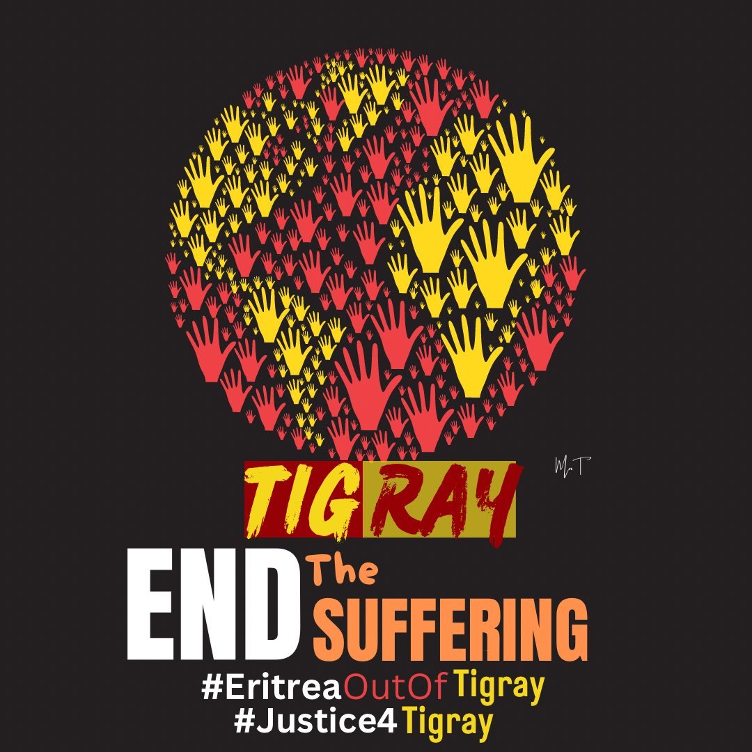 ShewitHzkias1's tweet photo. Day: 2155 #TigrayGenocide
Let's be the voice 4 z voiceless z people of Tigray #አዮና_አይንረብርብ
#PeaceForTheWorld‼️
#TigrayISCalling
#NeverGiveUp on #Tigray
#ድምጺውፁዕህዝቢይሰማዕ
#ጠመተናብህዝቢና
#SaveTigray
All eyes on Tigray ‼️
All eyes on Tigray ‼️ https://t.co/VJN6aiAmVy