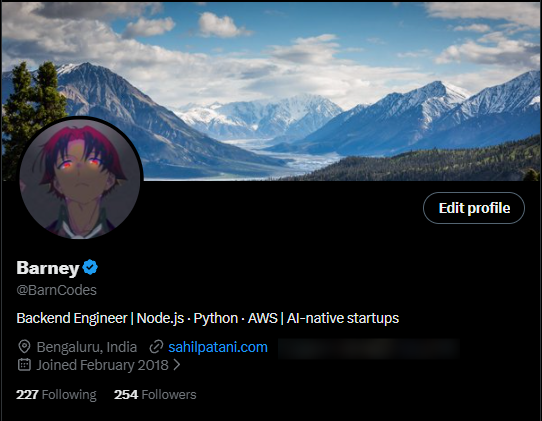 BarnCodes's tweet photo. Thanks to everyone that connected.. I went from 80 followers to 254 in less than a day.. I'm trying to follow back and reply to everyone but got rate limited https://t.co/xe2QVQjz9F