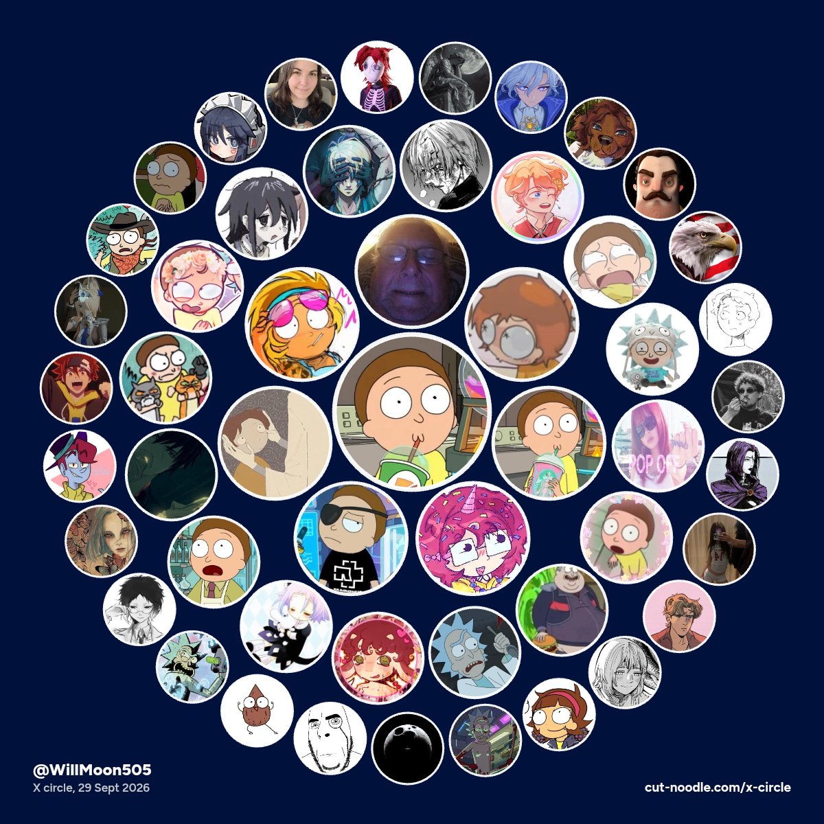 WillMoon505's tweet photo. Me and the Morty army pulling up https://t.co/kMxD5JSXvM