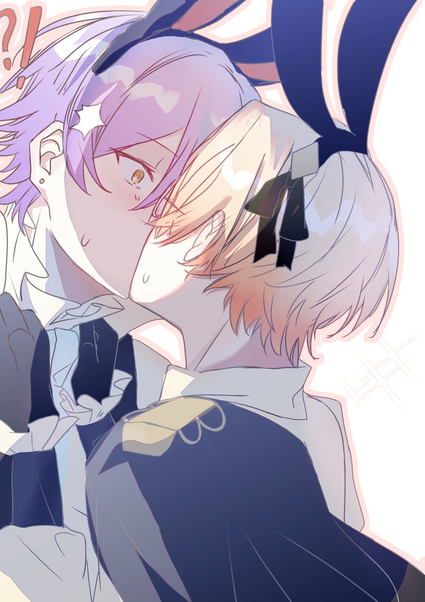 yeyuyukaqn's tweet photo. 兩個兔子談戀愛好像🥳🎈🌟
#prsk_FA #類司 https://t.co/LB5H8ewOq6