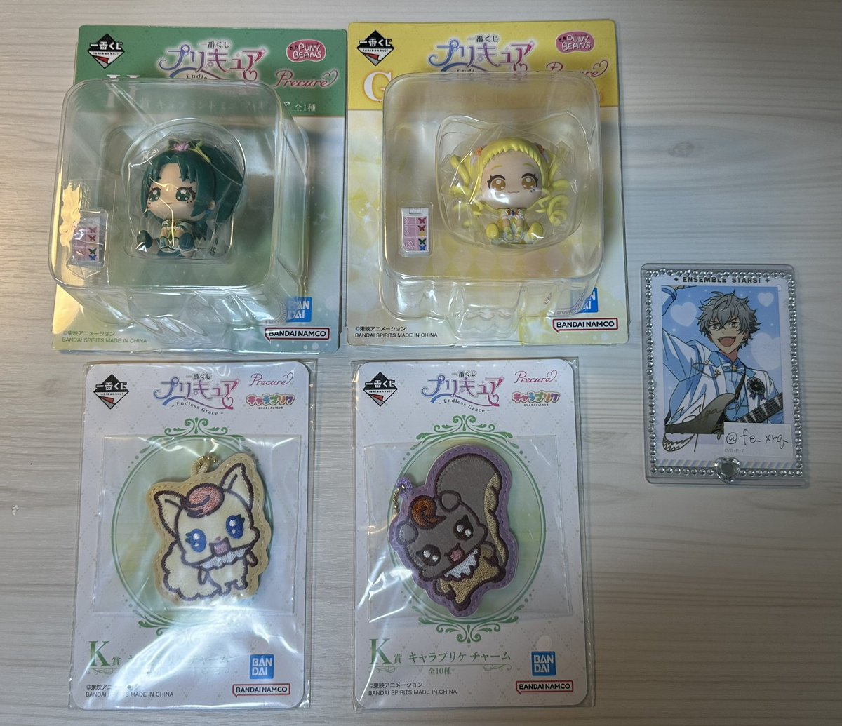fe_xrq's tweet photo. 【交換】一番くじ プリキュア ～Endless Grace～ ミニフィギュア キャラプリケ チャーム

譲｜G賞 キュアレモネード
H賞 キュアミント
K賞 ココ、ナッツ

求｜E賞 キュアドリーム
K賞 ミルク
※E賞優先

郵送または場所により手渡し
お気軽にお声がけください！ https://t.co/GTYchcldTP