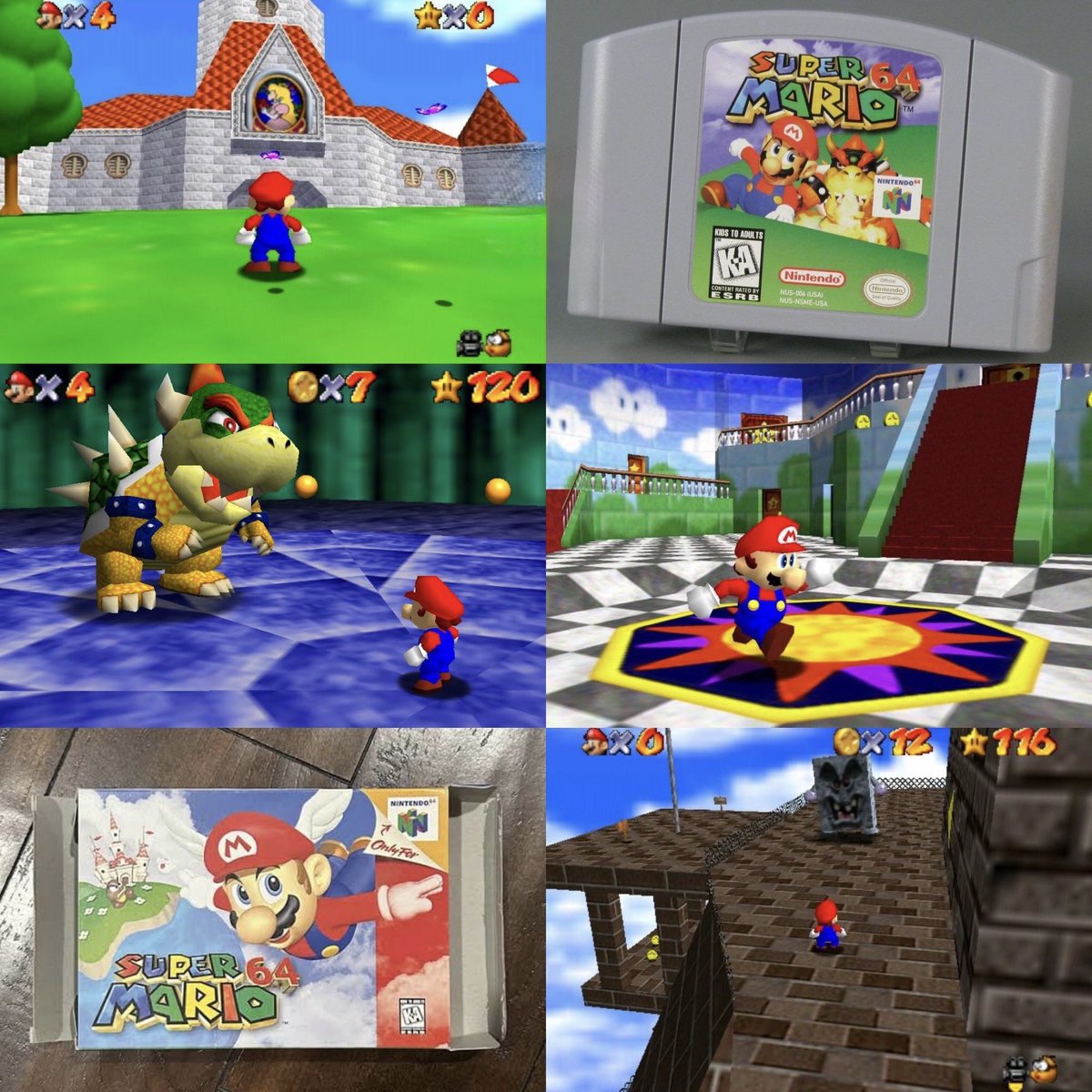 CerebrosG's tweet photo. Hoy hace exactamente 30 años que se lanzó 'Super Mario 64'.

Uno de los mejores videojuegos de la historia.

Probablemente tendremos remake de este título en Nintendo Switch https://t.co/3yABwVqoKT
