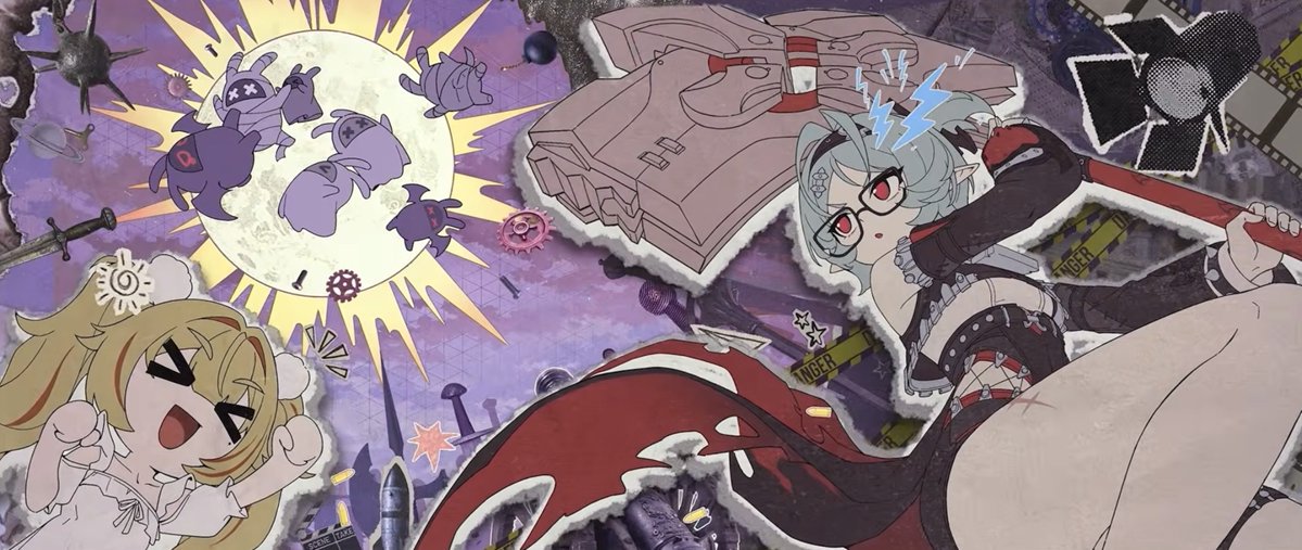ZenlessWorld's tweet photo. Roxy &amp; Claret adventures 

#ZenlessZoneZero #ゼンゼロ #ZZZ https://t.co/3S51U153Pa