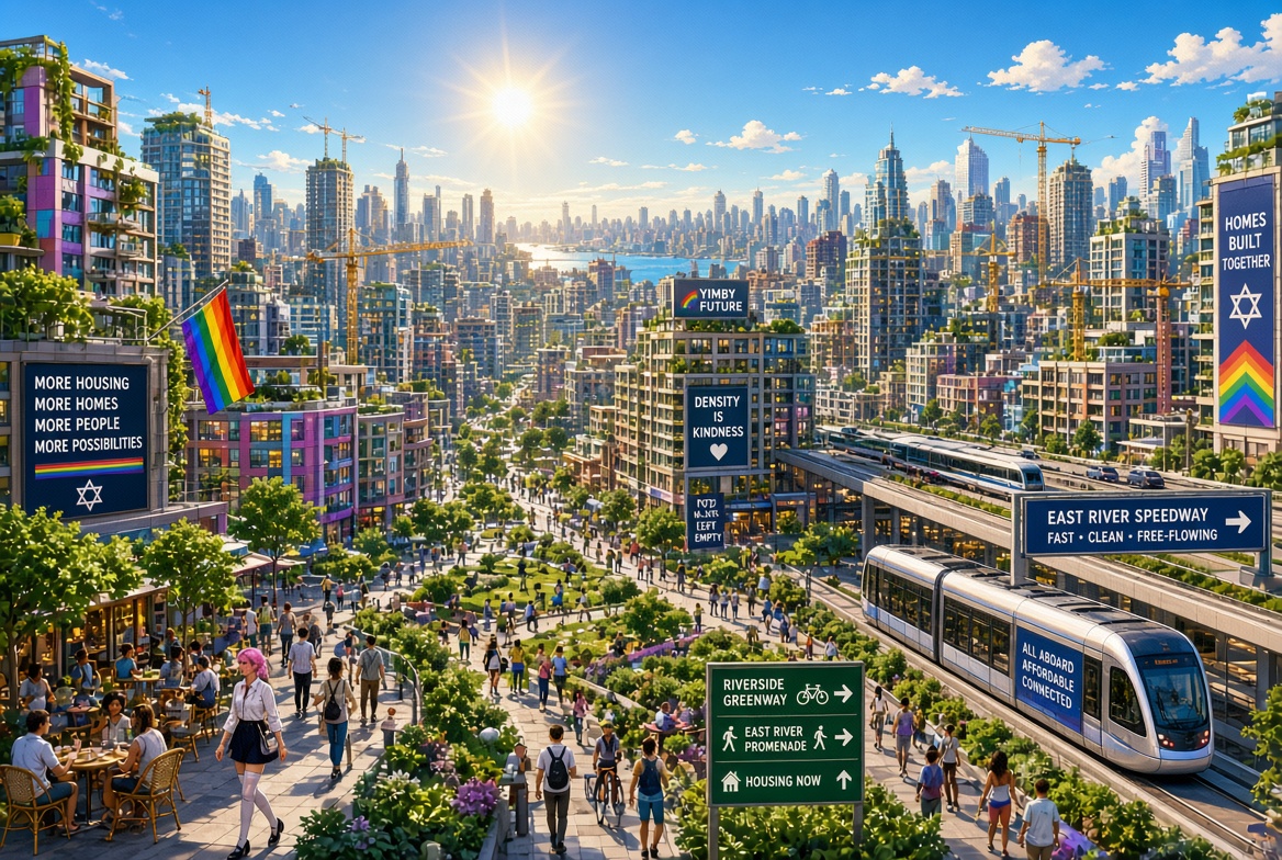 LinkofSunshine's tweet photo. "Generate an image of what the world would look like if I were in charge, based on my tweets."

Tell me you wouldn't live here https://t.co/akKjsLRFyv