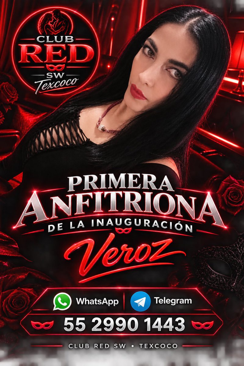 ClubRedtex's tweet photo. Tenemos la primera sorpresa de la inauguración #texcoco #swingers 
Recuerden que es cupo limitado.
8 y 9 de octubre gran inauguración. https://t.co/bhplx30UGj